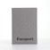 Passport cover, gray color