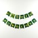 Paper garland on the tape "Military"