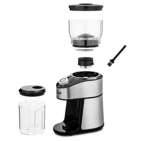 Kofemolka KitFort KT-744, electric, 200 watts, 160 g, silver-black-4