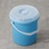 A bucket with a lid Darel plast, 20 l, color mix