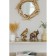 Figure "Eagle on the snag" gold, 32cm