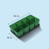 Set for seedlings: glasses of 600 ml (8 pcs), pan 36 × 18 cm, color mix, Greengo