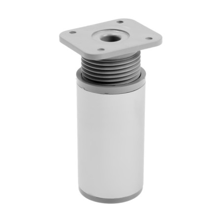 Support adjustable Orkr001cr tundra, round, d = 40, h = 80 mm, matte chromium color-1