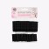 Flasp for the bra, 3 rows 2 hooks, 3.3 × 2.8 cm, 3.3 × 5 cm, 10 pcs, black color is black