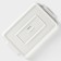 Rectangular Magistro Blanche, 30 × 19 cm, white color, white