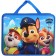 Plastic folder with A4 handles, on a zipper, 75x330x260 mm, puppy patrol