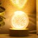 Souvenir glass backlight "Ball of constellations" d = 6 cm stand wood, usb 6.5x6.5x7.5 cm