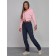 Sports female trousers, size 50, blue color
