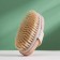 Massage brush for the body of the share, natural bristles