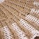 Wicker rug round 80 cm