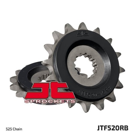 Leading star JT SPROCKETS 520.16RB, chain 525, 16 teeth