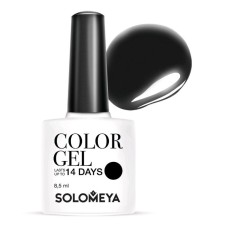 Гель-лак Solomeya Color Gel, тон Super Black