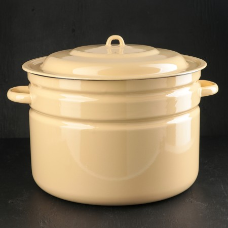 Enameled tank, 25 liters, induction, color mix-5