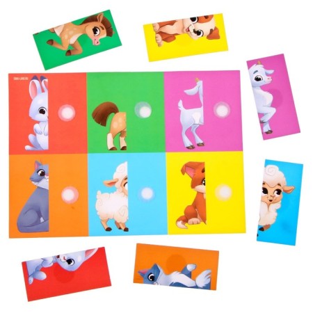 Developing Velcro game "Find half. Form" Form "-3