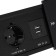 Block Roset into the table, sliding cover, 10a, 2 sockets, 2xusb, 2a, wire 1.8 m, black