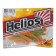 Vibro -high -high Helios Slash Pepper Green & Orrange, 6.7 cm, 10 pcs. (HS-19-018)