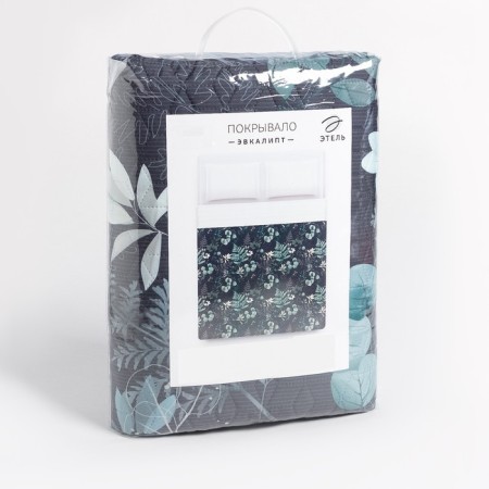 Cover Ethel euro "Eucalypt", 230x210 ± 5 cm, microfiber-3