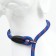 Collar - dog noisy, 1.2 x 60 cm, blue -red