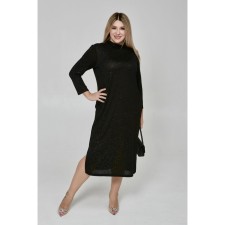 Female dress, size 58, black color