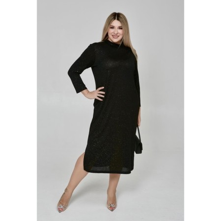 Female dress, size 58, black color