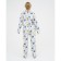Pajamas (shirt, trousers) female kaftan "tropics" p. 44-46