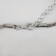 Pens "Dopamine" with a lunar prism, 2 threads, color silver, 45-55 cm