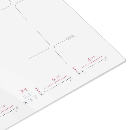 Honing panel Homsair HIC64SWH, induction, 4 burners, sensor, white-2