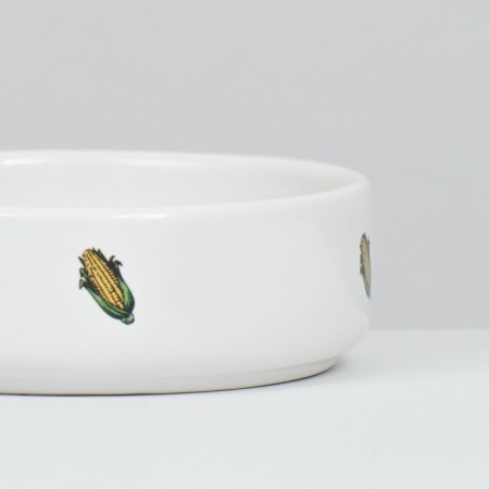 Ceramic bowl for rodents "corn" 80 ml 8.5 x 3 cm-5