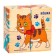 Wooden cubes "Pets", set of 4 pcs.