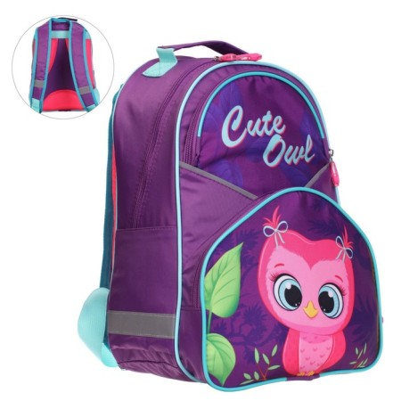 School backpack Calligrata "Owl", 37x26x13 cm-11