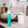 Irrigator KitFort KT-2957-3, portable, 320 ml, 3 modes, 2 nozzles, from battery, white and white