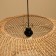 Ceiling Lamp from Rotan "Andri" 1x120W, E27, 60x60x35 cm