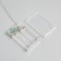 Garland "Mishura" 1 m Rosa, IP20, silver thread, 100 LED, glow white, 2 modes, AAH3