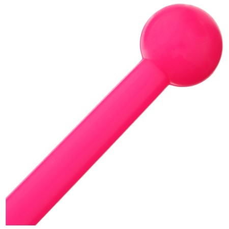 Bulava for rhythmic gymnastics inserted Grace Dance, 35 cm, pink color-5