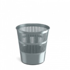 Erichkrause Ice Metallic, 9 liters, plastic, mesh, silver paper basket and garbage