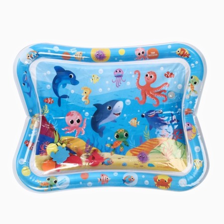 Aquacrice inflatable developing water "sea residents", 65x50 cm + toy as a gift-1