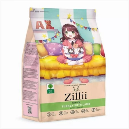 Dry food Zillii Kitten for kittens, turkey and lamb, 10 kg