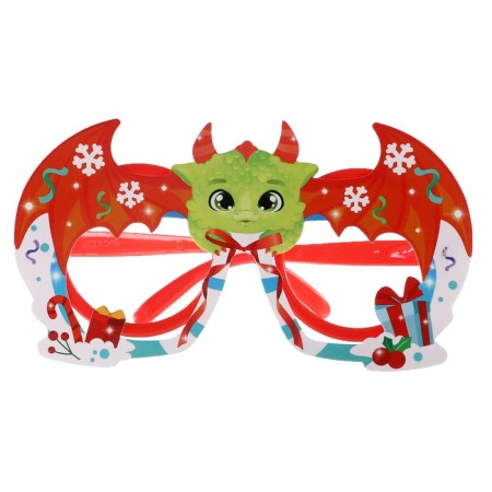Carnival glasses "Dragon" Plastic, cardboard-6