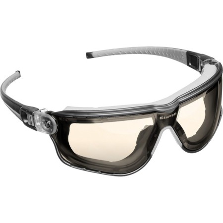 Protective glasses Kraftool Orion 110305_z01, open type, transparent, indirect ventilation