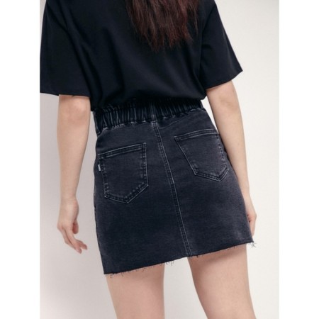 Women's jeans, size XXS, color Washed Black-7