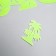 Phosphorus sticker "Triceratops" with adhesive pads set of 2 pcs mix 29.5x25 cm