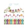 Apron of a kitchen with a photo print "Funny owls", adjustable, size OS