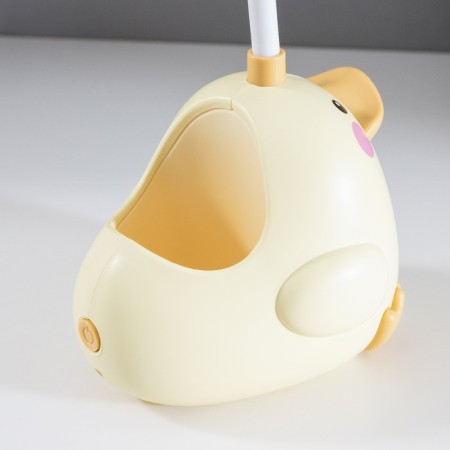 LALA table lamp LED 3W battery yellow 9.5x11x33 cm Risalux-9