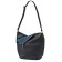 Bag bag claim. Kozh, lightning department, black/blue 25x15x27cm