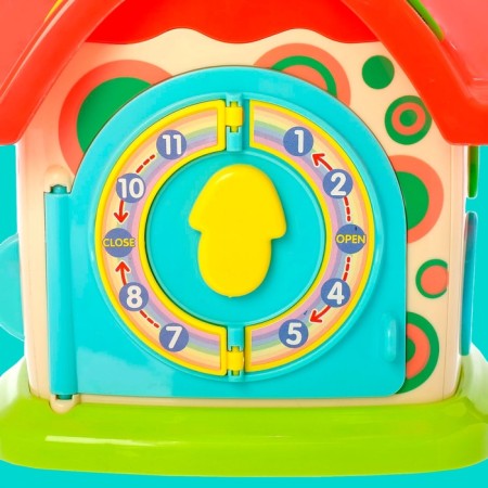 Developing toy "House", with a varior and mobile elements-8