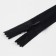 Lightning secret, No. 3, non -income, locking machine, 25 cm, black color