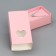 Jewelry box, packaging, “pink”, 10 x 5 x 3 cm