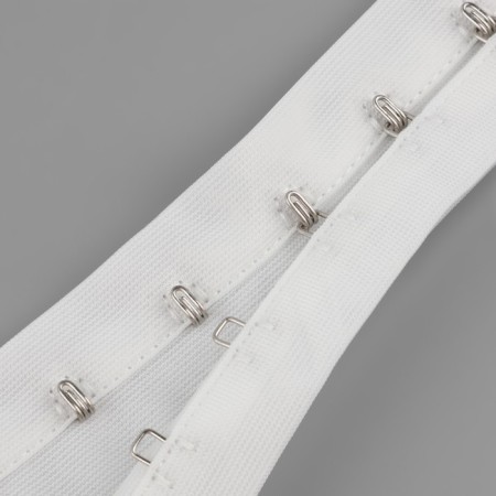 Braid with hooks, 27 mm × 45 ± 1 m, white color-5