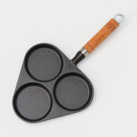 Flying-Odo-Lodge Cast iron, 37 × 19 cm, wooden handle-1