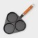 Flying-Odo-Lodge Cast iron, 37 × 19 cm, wooden handle